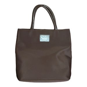 Vintage DKNY Creative Excellence Shoulder Tote Bag Brown Purse